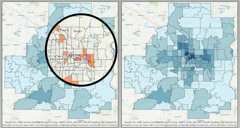 Housing and Unemployment: Hardest-hit neighborhoods – Family Housing Fund